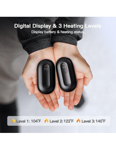 Calentadores de Manos Recargables coldSky YL-108 4000mAh