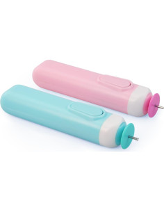 Bolígrafo Eléctrico de Quilling 2PCS JY2024240-01 Azul y Rosa 2