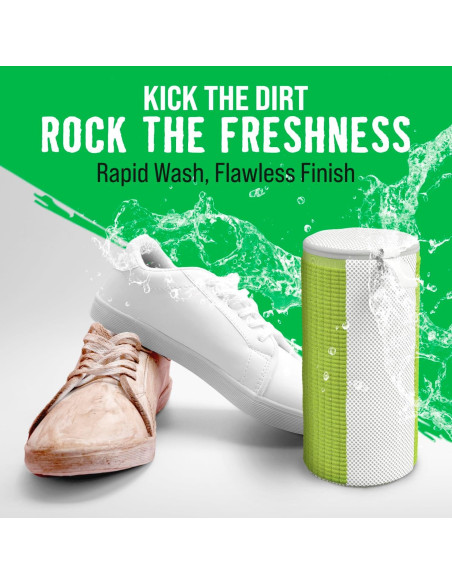 Bolsa de Lavado de Zapatos Rockin'Green - 2 Piezas Bolsa de Lavado de Zapatos Rockin'Green - 2 Piezas