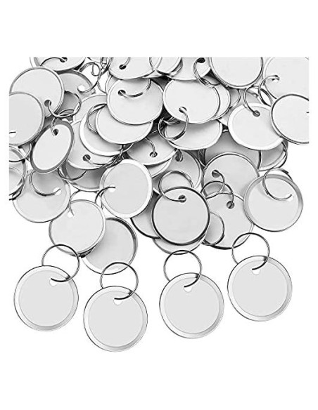 Etiquetas de Llave de Metal Hotop 500 Piezas 3.18 cm