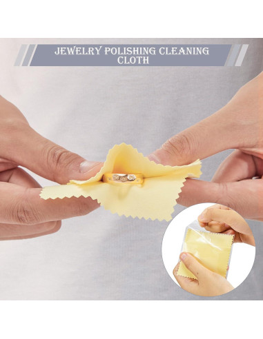 Paños de Pulido Moukeren 150 Pcs Microfibra 8x8 cm