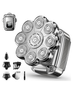 Afeitadora eléctrica 5 en 1 UltraCaput JK-7713 IPX7 LED