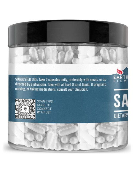 Cápsulas de Saw Palmetto Elementos de la Tierra 200 Unidades