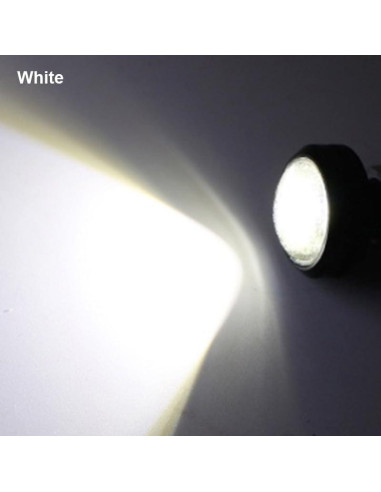 10 Luces LED DriSentri 18mm Circulación Diurna 12V Blancas