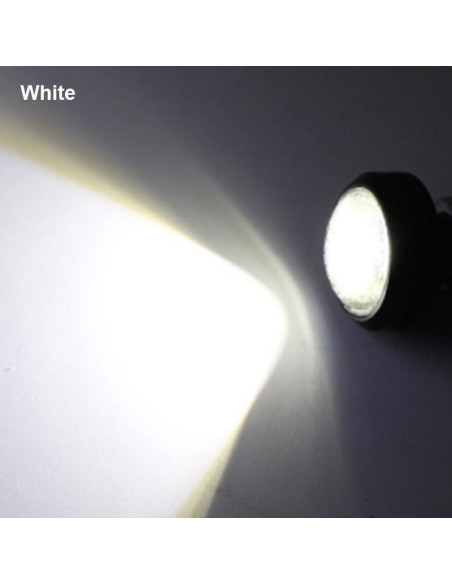 10 Luces LED DriSentri 18mm Circulación Diurna 12V Blancas