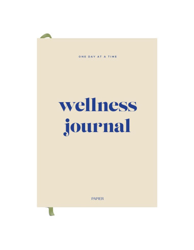 Diario de Bienestar Papier Tapa Dura Beige 21.5x15.3 cm