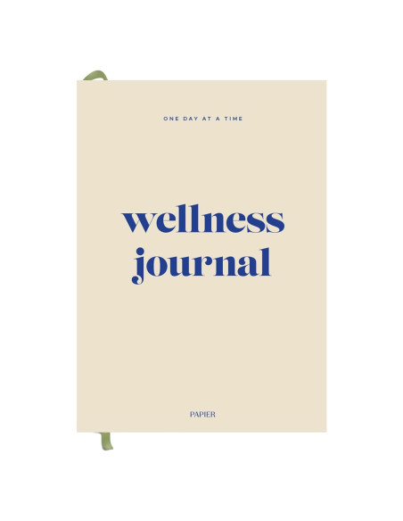 Diario de Bienestar Papier Tapa Dura Beige 21.5x15.3 cm