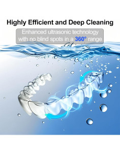 Limpiador Ultrasónico de Retenedores Orolcol Negro 12.95cm 2