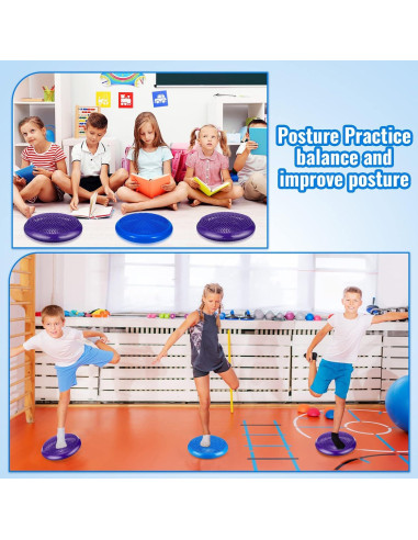 Cojines Inestables Outus 34 cm para Niños - 2 Pcs con Bomba