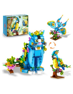 Set de Construcción de Animales 3 en 1 INSOON - 412 Piezas