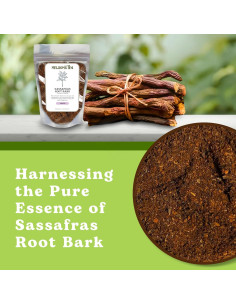 Té de Nelson - Corteza de Raíz de Sassafras Molido 28.35 g 2