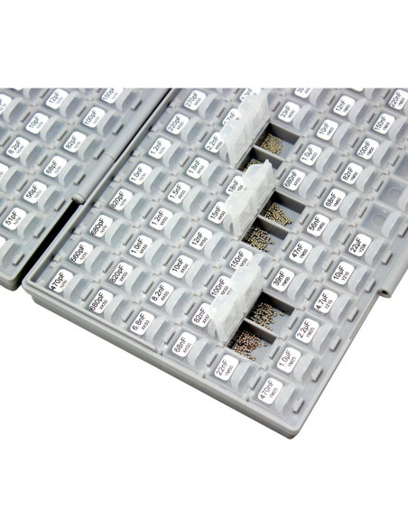 Kit de Capacitores SMD AideTek 0805 - 103 Valores, 50pcs/Valor