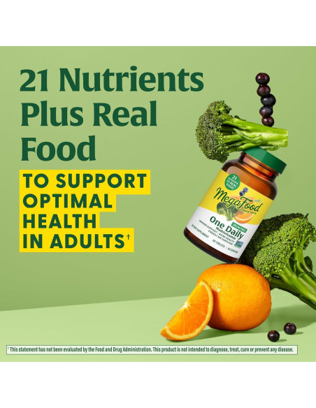MegaFood One Daily Multivitamina Sin Hierro - 90 Tabletas MegaFood One Daily Multivitamina Sin Hierro - 90 Tabletas