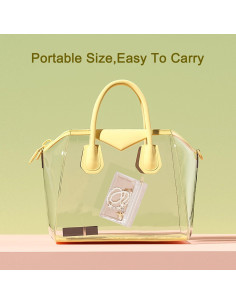 Organizador de Joyería de Viaje Frebeauty, 6 Piezas Terciopelo 2