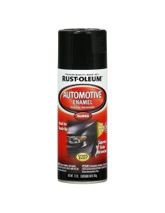 Pintura en aerosol automotriz Rust-Oleum 354.88 ml Negro brillante