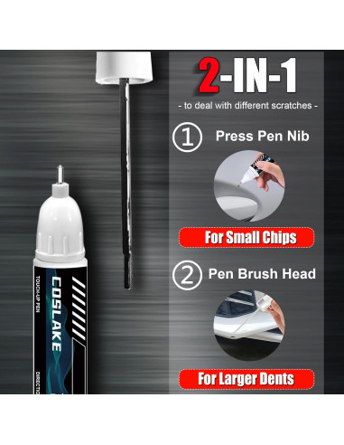 Pintura de Retoque COSLAKE Negro Onyx para GMC 12ml