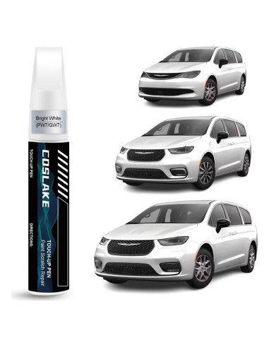 Pintura de Retoque COSLAKE 12ml Blanco Brillante PW7/GW7 Chrysler