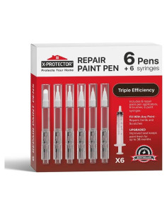 Kit de 6 Bolígrafos de Pintura Rellenables X-Protector