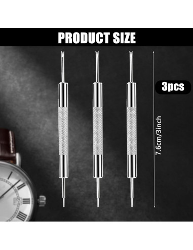 Herramienta de Extracción de Correas de Reloj 3 Piezas ZEYIYER