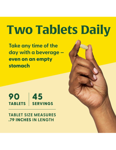 MegaFood Piel, Uñas y Cabello 90 Tabletas - Vegano - Biotina, Vitaminas