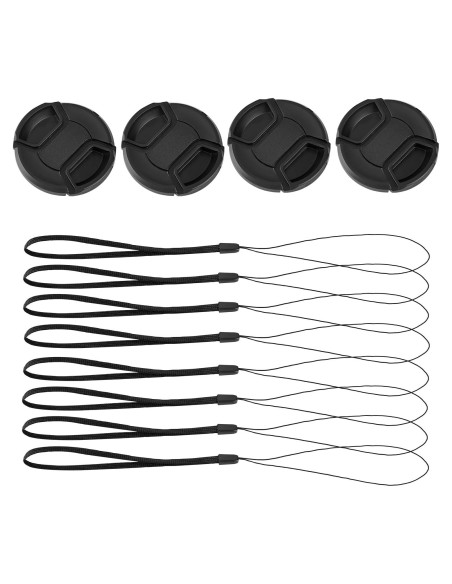 Tapa de Lente de 49mm ZZJMCH para Cámaras DSLR - 4 Pcs