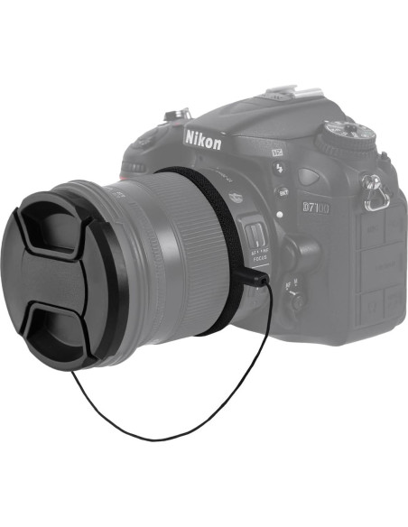 Tapa de Lente de 49mm ZZJMCH para Cámaras DSLR - 4 Pcs