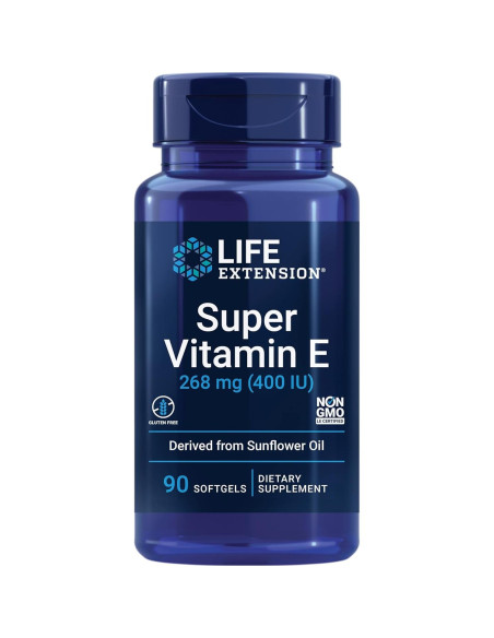Suplemento Life Extension Vitamina E 268mg + D3 125mcg Suplemento Life Extension Vitamina E 268mg + D3 125mcg