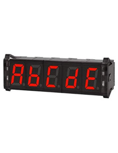 Pantalla LED 7-Segmento Autonics DS22-RE 12-24 VDC Rojo