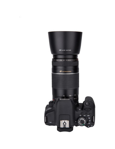 Protector de Sombra Reversible Jinjiacheng para Canon EF 75-300mm