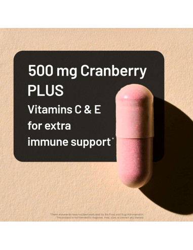 NatureWise Pastillas de Arándano 60 Cápsulas - Salud Urinaria