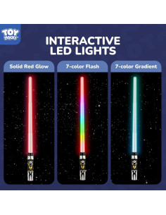 Sables Iluminados TOY Life 31" con Sonido y Efectos LED 2