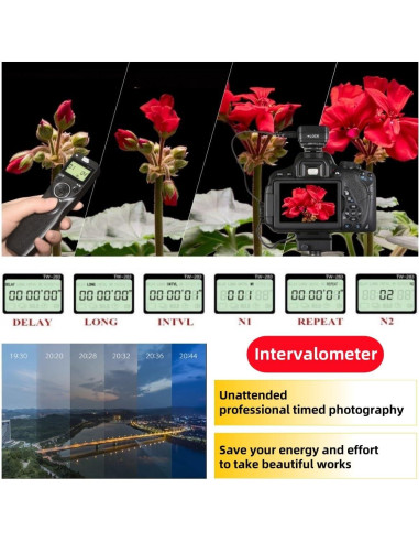 Control Remoto Inalámbrico Pixel TW283-DC0 para Nikon