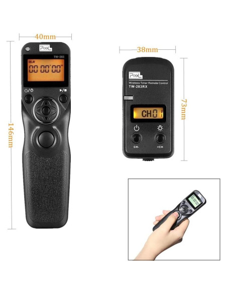 Control Remoto Inalámbrico Pixel TW283-DC0 para Nikon