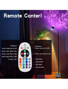 Lámpara de Proyección LED Suanti ZX-D-02 16 Colores 720 2