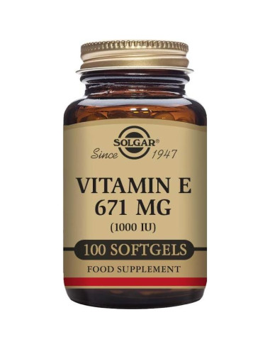 Solgar Vitamina E 670 mg 100 Gelatinas Blandas Antioxidante
