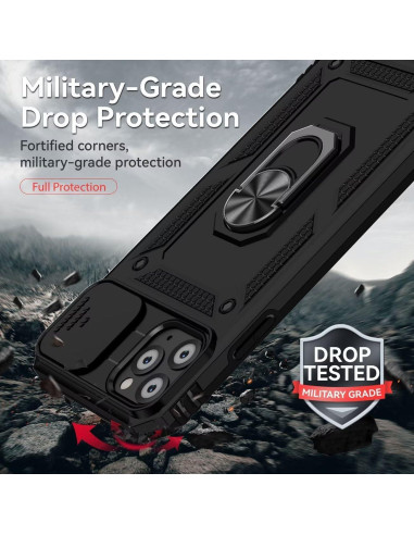 Funda para iPhone 11 Pro Max Vokuha con Protector de Pantalla y Soporte