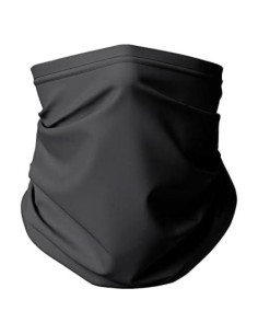 Calentador de Cuello Thermajohn Unisex Forro Polar Negro