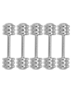 5PCS Mancuernas Miniatura Veemoon 2.79 cm Decoración Casa Muñecas