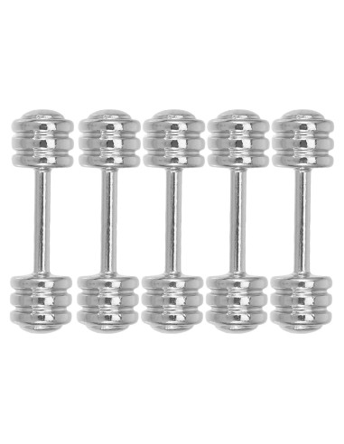 5PCS Mancuernas Miniatura Veemoon 2.79 cm Decoración Casa Muñecas