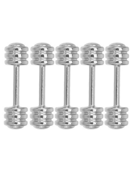 5PCS Mancuernas Miniatura Veemoon 2.79 cm Decoración Casa Muñecas