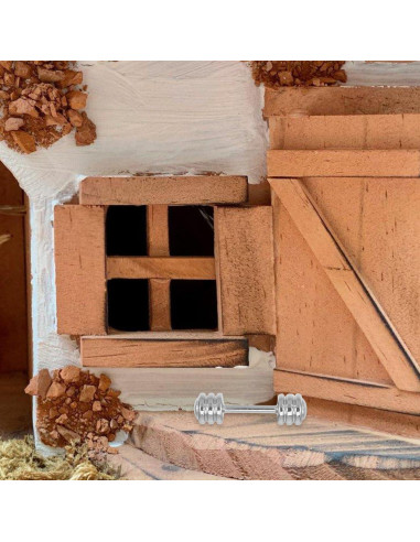 5PCS Mancuernas Miniatura Veemoon 2.79 cm Decoración Casa Muñecas