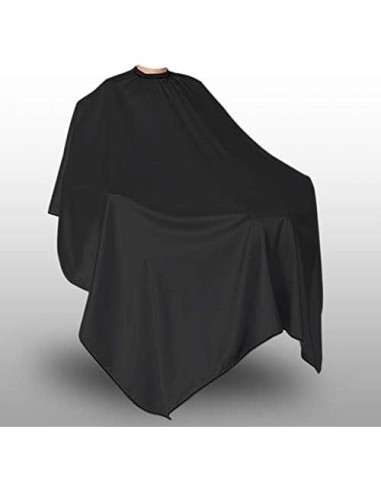 Capa de Barbero Delkinz Impermeable Unisex con Cierre Ajustable