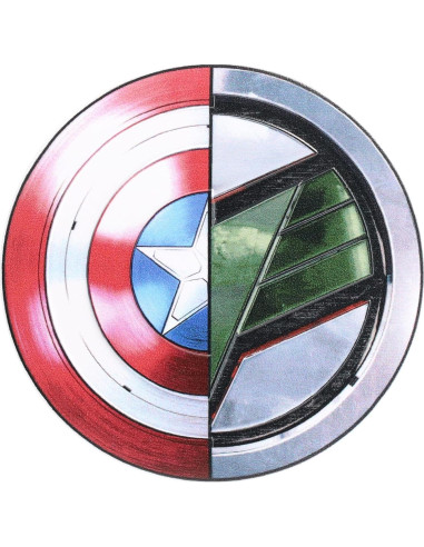 Topper de pastel Marvel Capitán América y Falcon DecoPac