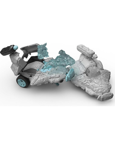 Vehículo de Hielo Jet Schleich 42664 con Mini Criatura 15PC