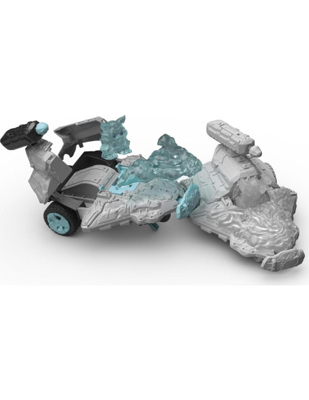 Vehículo de Hielo Jet Schleich 42664 con Mini Criatura 15PC