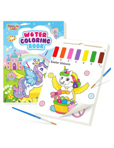 FEREDO KIDS Libro de Pintura Acuarela Unicornio 25.4x17.8cm
