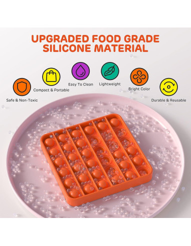 Set de 12 Juguetes Antiestrés Kakukokas - Sensoriales Push Pop