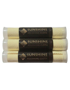 Paños de Pulido Sunshine 3 Tubos para Joyería Oro Plata