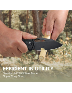 Cuchillo de Bolsillo CIVIVI BullTusk 9.75 cm Hoja 14C28N G10 2