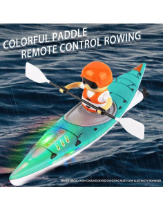 Barco RC GoolRC Azul 2.4GHz con Luces LED para Niños 2